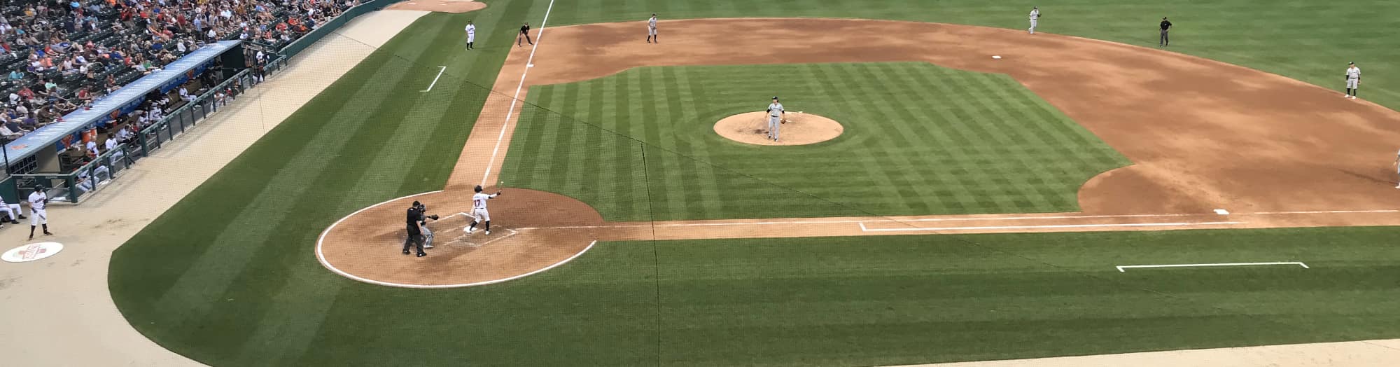 green baseball field St Louis